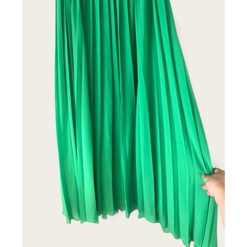 New York And Company Halter Neck Pleated Mini Dress Size S - Picture 10 of 14
